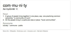 Community Definition on iMac