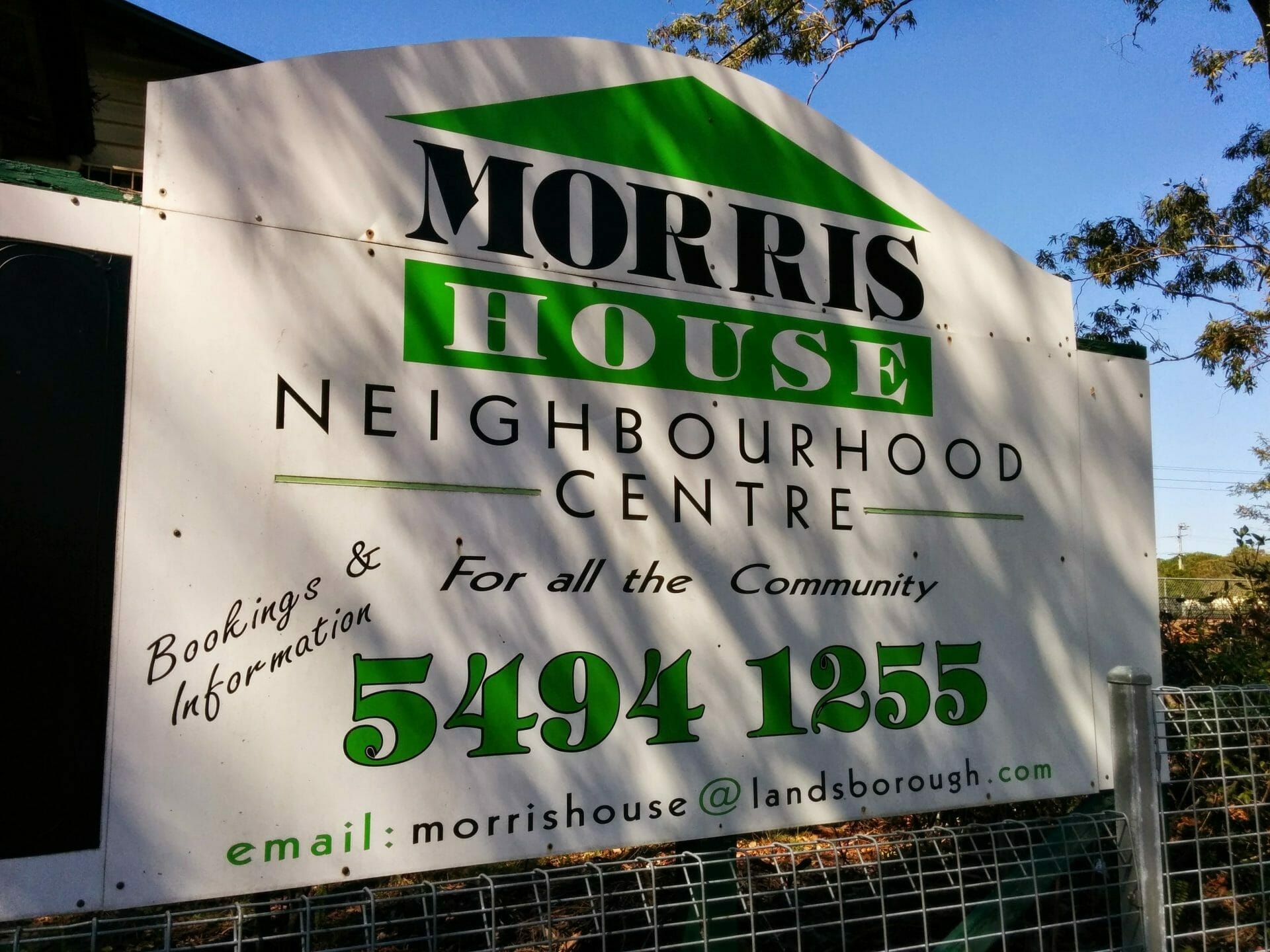 Morris House Sign