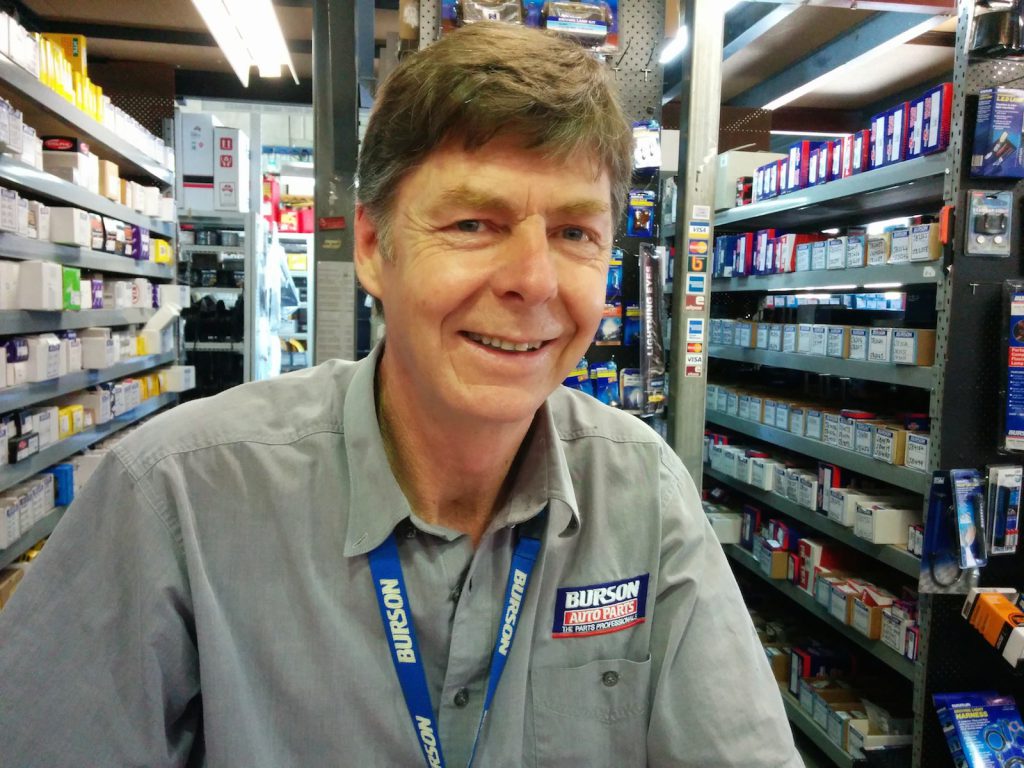 Meet Bill from Burson Auto Parts Beerwah