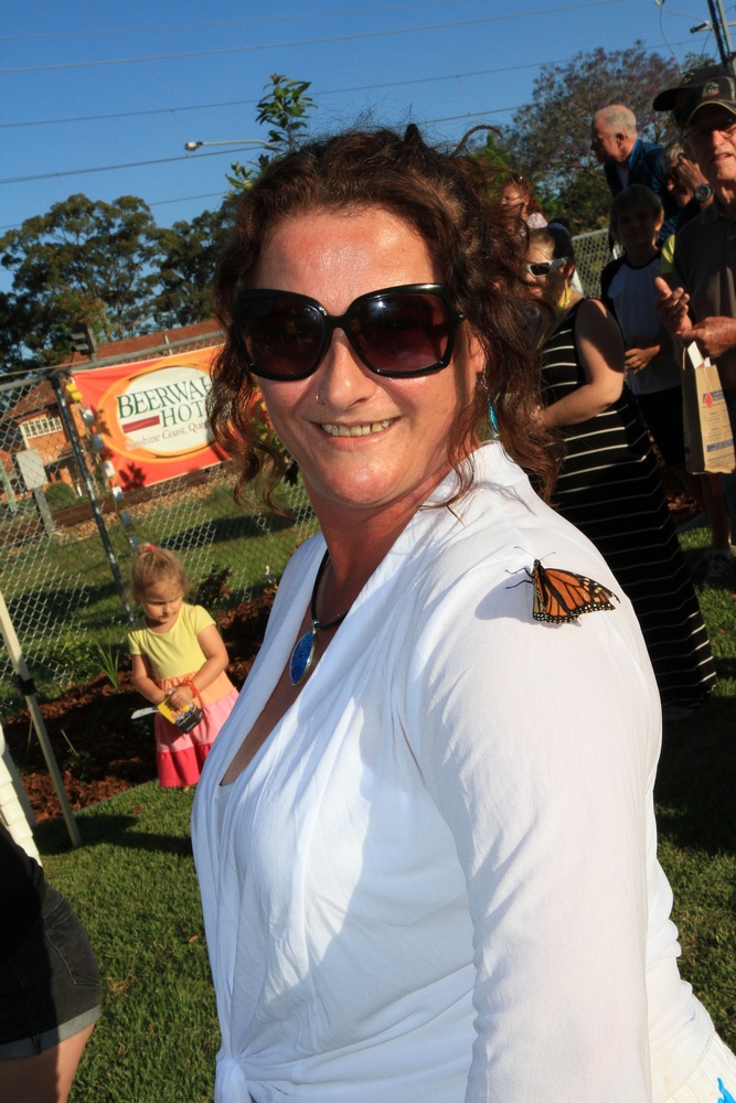 Holly Aston at the Beerwah Street Party
