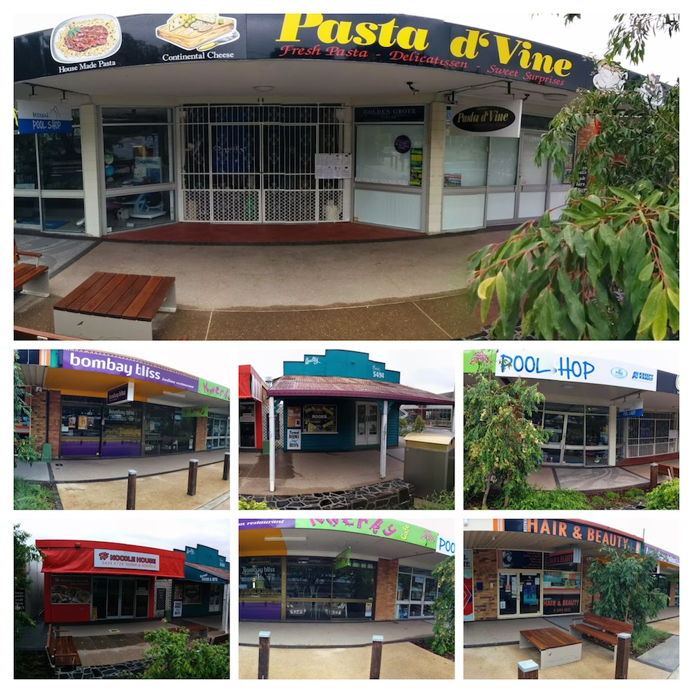 A Mix of Shop Fronts Beerwah Simpon Street
