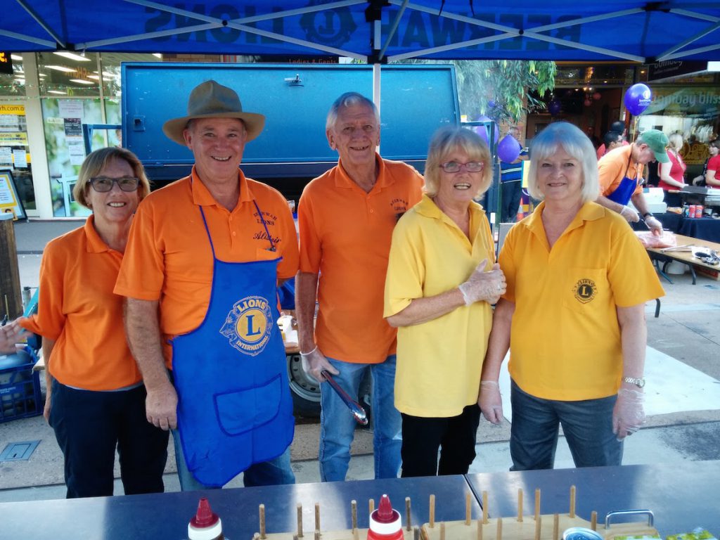The Lions at Beerwah Street Party 2015