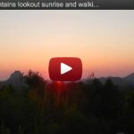 Glass House Mountains lookout Sunrise and Walking Track by Andrew McCarthy-Wood