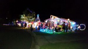 Christmas Lights Pacific Place Woodgrove Beewah Heights Estate submitted by Danielle Gibbons 2014